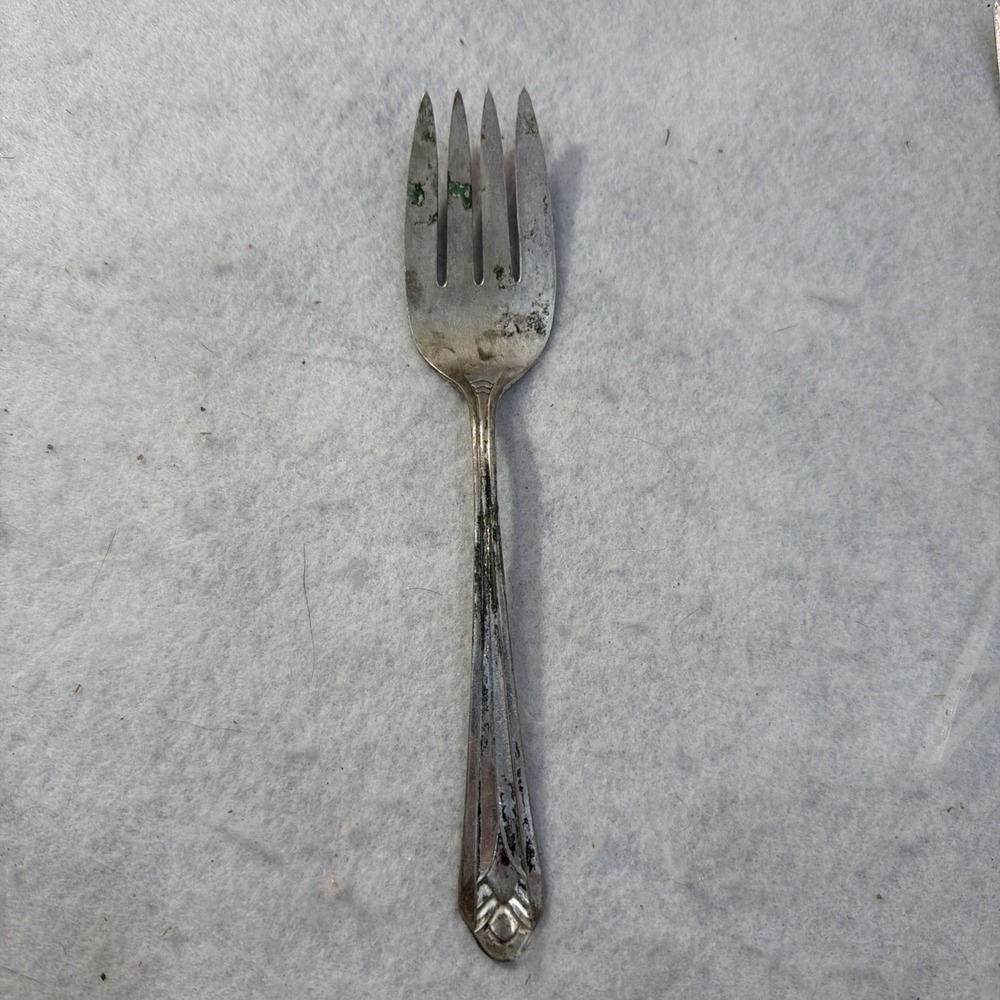 Vintage Winthrop Silver Plate Metropolitan 1939 Serving Fork